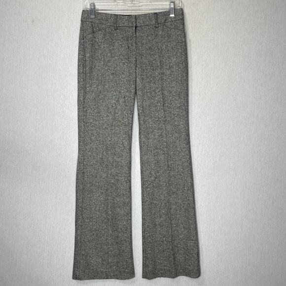 Express Editor Dress Pants Size 0 Office Career Old Money Wool Silk Academia - Picture 1 of 13